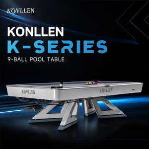 KONLLEN Premium Custom American 9 Ball Pool <b>Table</b> 3-piece 25mm Thick High Quality Slate Professional Tournament Style Speed KRON - Product Image 2