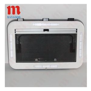 Accesorios para Remolques MAYGOOD, Claraboya de Aluminio para <span class=keywords><strong>Caravana</strong></span>, Techo Solar para Autocaravana con Parasol y <span class=keywords><strong>Mosquitera</strong></span> - Product Image 3