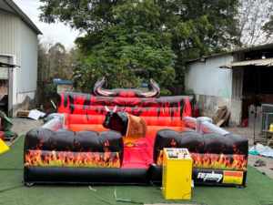 <span class=keywords><strong>Toro</strong></span> Mecánico Inflable Eléctrico EASYFUN Factory Crazy Ride con Ojos Rojos y Efecto de Humo para <span class=keywords><strong>Alquiler</strong></span> - Product Image 3