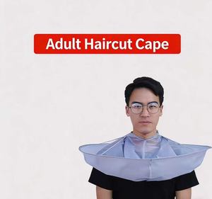 Capa de peluquería antiadherente para adultos y niños, delantal de corte de pelo, herramienta de peluquería doméstica, chal especial para cortar el cabello. - Product Image 4