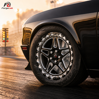 Nouvelles jantes Beadlock ForgeLab de 15 à 26 pouces pour Drag GTR pour GT - Alliage d'aluminium forgé