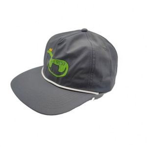 Gorra de 5 Paneles con Cierre a Presión, de Nailon, Impermeable, con Logotipo Personalizado, para Exteriores - Product Image 3