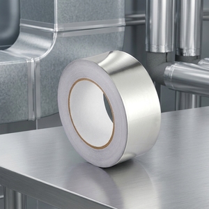 Ruban adhésif acrylique double face conducteur en aluminium pour blindage EMI <span class=keywords><strong>RFI</strong></span>, durable et résistant à la chaleur, pour l'enroulement de câbles électriques et les circuits imprimés (PCB) - Product Image 1