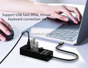 Hub USB 3.0 de Uno a Cuatro Puertos, Hub Multi Velocidad 2.0, Adaptador USB para Computadora, Expansión de 4 Puertos USB - Product Image 5