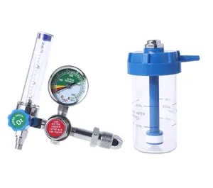 Oxygen Pressure Regulator O2 Pressure Reducer Gauge Meter Flow Gauge Gas Regulator G5/8 Dropshipping oxygen regulator