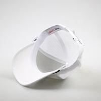 Casquette de baseball perforée à 5 panneaux en polyester imperméable avec logo personnalisé pour hommes et femmes, style Dad Hat, avec trous découpés au laser, pour le sport