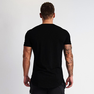 <span class=keywords><strong>T</strong></span>-<span class=keywords><strong>shirt</strong></span> Fitness manica corta da <span class=keywords><strong>uomo</strong></span> allenamento Stringer palestre Bodybuilding muscolare estate <span class=keywords><strong>Slim</strong></span> <span class=keywords><strong>Fit</strong></span> Top magliette sportive da corsa - Product Image 3