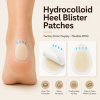 Pansements pour ampoules aux orteils, patchs de protection des orteils respirants et élastiques, patchs hydrocolloïdes flexibles pour les pieds