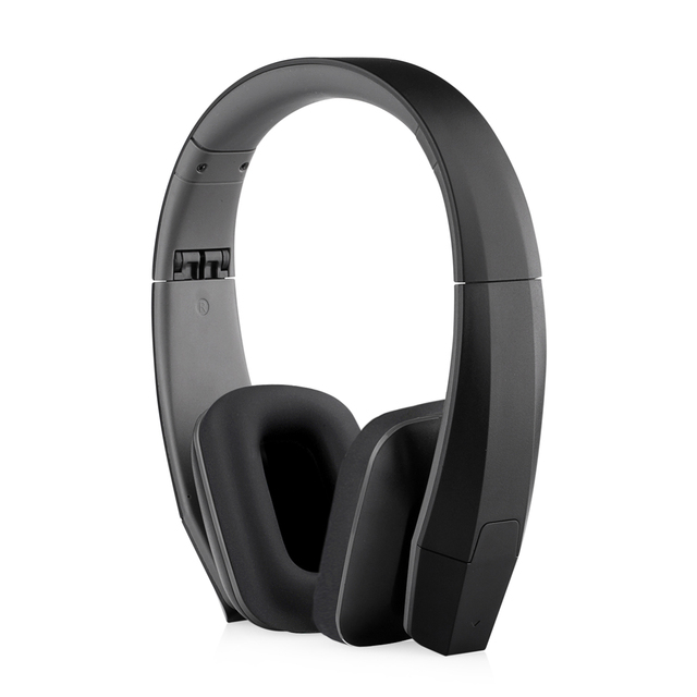 Durable Universal Folding Stereo 2.3/2.8MHz IR Headsets IR968D Soft Pads Wireless Car Headsets Dual-Channel Replaceable Battery
