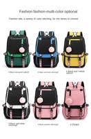 Nueva Mochila para Portátil Oxford Impermeable de 15.6 Pulgadas para Mujer, Mochila Escolar para Estudiantes, Bolsa de Viaje Resistente para Portátil con USB