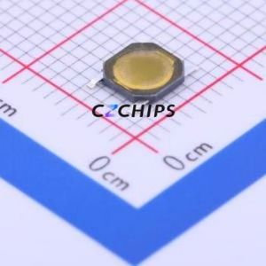 TSA053G08-250T Tactile Switch SMD Switch Single Pole Single Throw Round Button 2.5N Vertical Mount - Product Image 1