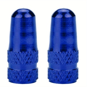 Bouchons de valve Presta durables en aluminium anodisé pour vélos, compatibles avec les valves Presta/françaises, modèles Bullet, <span class=keywords><strong>Rocket</strong></span>, Hamburger, Pocket <span class=keywords><strong>Rocket</strong></span> (4) - Product Image 4