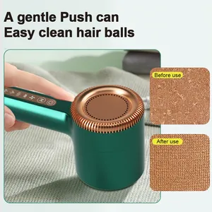 Dissolvant de peluches pour vêtements <span class=keywords><strong>tondeuse</strong></span> à boules de poils Rechargeable peluches peluches vêtements pull tissu rasoir électrique peluches - Product Image 2