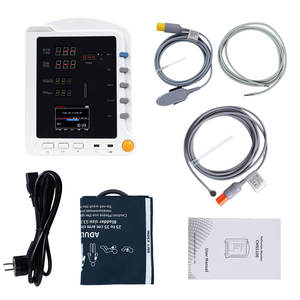 Attrezzatura medica portatile del monitor del segno vitale dell'esposizione di led CMS5100 di CONTEC per l'ambulanza - Product Image 6