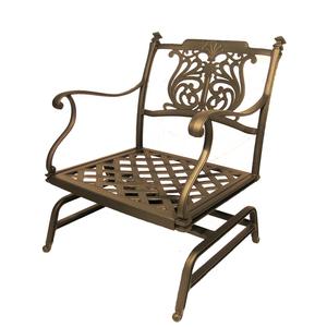 Silla de comedor moderna de aluminio fundido para exteriores, diseño de fundición a presión para uso en Parque y patio - Product Image 3