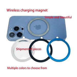 Bobines de charge sans fil, anneaux métalliques magnétiques, autocollants, feuille magnétique pour téléphone, autocollant ultra-fin 3M pour iPhone Samsung Xiaomi Huawei - Product Image 3