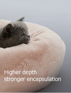 UFBemo Doux Rose Amovible Respirant Chien Accessoires Hondenmand Chien Maison Chat Paniers Nid Chien Tapis <span class=keywords><strong>de</strong></span> Lit - Product Image 4