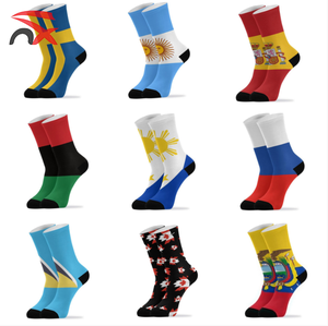 Calcetines Personalizados con la Bandera Nacional <span class=keywords><strong>de</strong></span> Argentina para Aficionados al Fútbol, Actividad Promocional en Todos los Países - Product Image 2