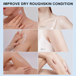 Lotion Pemutih Tubuh Kolagen Organik Alami Vegan AHA Asam Hialuronat dengan Nikotinamida untuk Pencerahan Cepat - Product Image 5