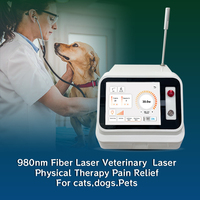 Animal Wound Recovery Diode Laser Surgical Treatment Machine 980nm Veterinary Laser Therapy Equipment