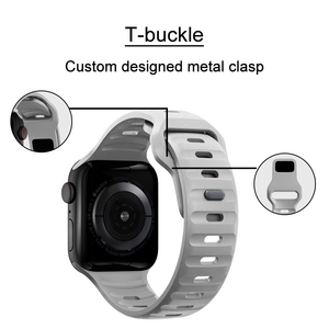 Fasce in Silicone per <span class=keywords><strong>apple</strong></span> <span class=keywords><strong>Watch</strong></span> <span class=keywords><strong>ultra</strong></span> 49mm cinturino per orologio a sgancio rapido sportivo morbido elastico in Silicone per <span class=keywords><strong>apple</strong></span> - Product Image 5