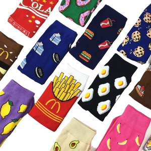 <span class=keywords><strong>Calcetines</strong></span> Divertidos de Punto con Diseño de Frutas y Alimentos, <span class=keywords><strong>Calcetines</strong></span> de Algodón de Colores con Patrón de Huevo, Novedad, Bonitos, para Uso Diario, <span class=keywords><strong>Calcetines</strong></span> de Compresión para <span class=keywords><strong>Mujer</strong></span> - Product Image 6