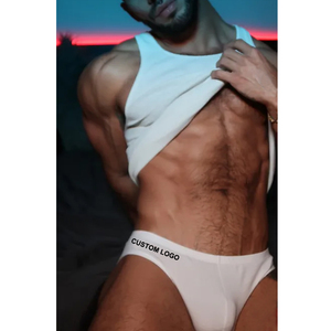 Caleçon soyeux de qualité luxueuse personnalisé en usine PATON Caleçon boxer confortable en coton sans couture pour hommes en bambou - Product Image 5