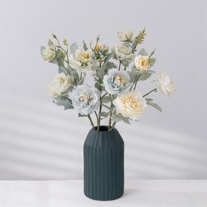 <span class=keywords><strong>Yamo</strong></span> ช่อดอกโบตั๋นประดิษฐ์ผ้าไหมขนาดใหญ่สามช่อสำหรับงานแต่งงานของเจ้าสาวสำหรับวันแม่และกลับไปโรงเรียน - Product Image 1