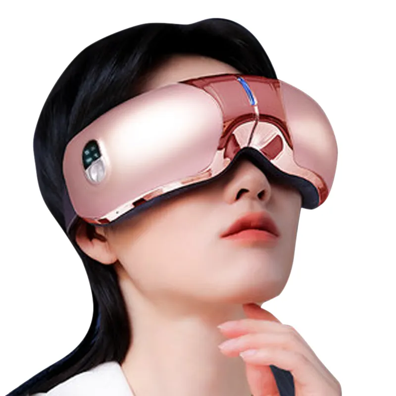 Wholesale ABS Deep Kneading 4D Airbag Full Heating Compress 15min Relaxing Eye Massager With Music