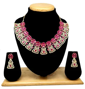 Elegant CZ Stone Jewelry Set for Wedding Bride Party Top Quality Jewelry by Alex jewellery