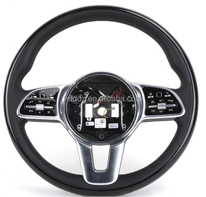 Volante de Fibra de Carbono para <span class=keywords><strong>Mercedes</strong></span> Benz AMG C63 E63 E55 GT FLE GLS A35 GLB35 <span class=keywords><strong>CLA</strong></span> G63 - Product Image 2