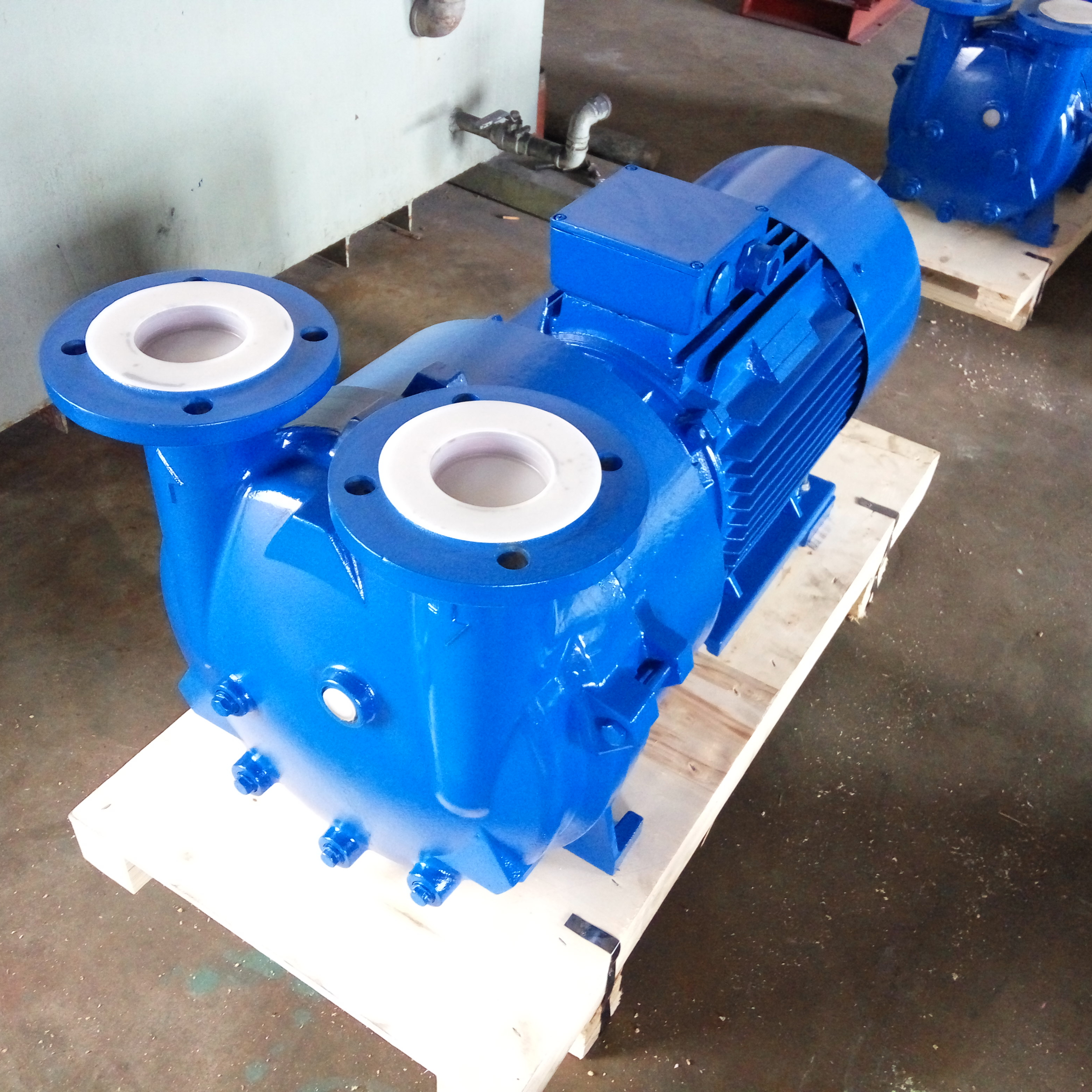 2BV5111 5.5KW Liquid Ring Vacuum Pumps Manual Grading Screw Pump with High Pressure for Drying Insulation Pattern Making