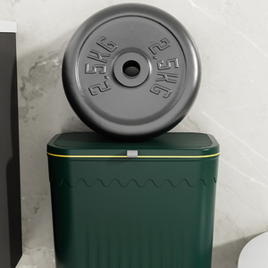 Contenedor de Compostaje para Cocina, Pequeño, Colgante o para Debajo del <span class=keywords><strong>Fregadero</strong></span>, de PP, con Tapa, Ecológico, para Armario, Baño, Dormitorio, Oficina, Camping - Product Image 4