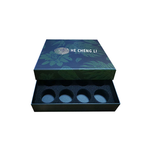 Cajas de Chocolate Pequeñas con Forro de Blíster y Logotipo Personalizado, <span class=keywords><strong>Caja</strong></span> Rectangular para Chocolate Negro con Formas - Product Image 6