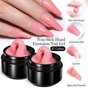 Gel de Extensión de Uñas Antiadherente de 15 ml, 27 Colores, Gel Constructor Personalizado, Autonivelante, Removible con Acetona, Extensión de Uñas UV para Manicura Profesional - Product Image 3