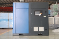 Compresor de Aire de Tornillo de Velocidad Variable con Imán Permanente de 45KW-90KW, Compresor de Aire Industrial Estacionario, Certificación CE, Silencioso