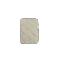 Housse d'ordinateur portable personnalisée, élégante, convertible, en nylon matelassé, 13/15 pouces, imperméable, portable, légère, protectrice, grande taille
