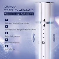 Masajeador Facial de Alta Frecuencia con 42 Puntos de Calentamiento, Varita para Lifting Facial, Ojeras, Hinchazón, Vibración Iónica, Dispositivo para el Cuidado de Labios, Piel en V