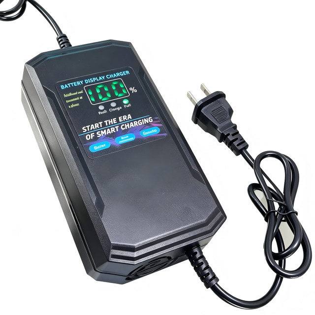 WFY 2A Intelligent Digital Display Lead Acid Battery Charger Multi-Protection 12V/24V/36V Output EMC Certified 12-Month Warranty