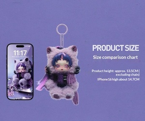 Authentique POPMART SKULLPANDA Nouvelle Collection Thème <span class=keywords><strong>My</strong></span> <span class=keywords><strong>Little</strong></span> <span class=keywords><strong>Pony</strong></span> Peluche Porte-clés Pendentif Boîte Mystère Tendance - Product Image 6
