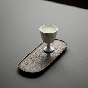 Yan Ze's Little Tea <b>Table</b> Walnut Wood Dry Brewing Tray <b>Small</b> Zen Style Tea Accessory - Product Image 3
