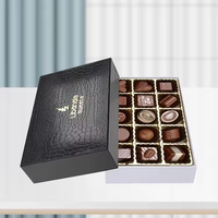 Luxe or estampage logo crocodile texture papier chocolat biscuits emballage indien baklava diwali sweet box avec plateau