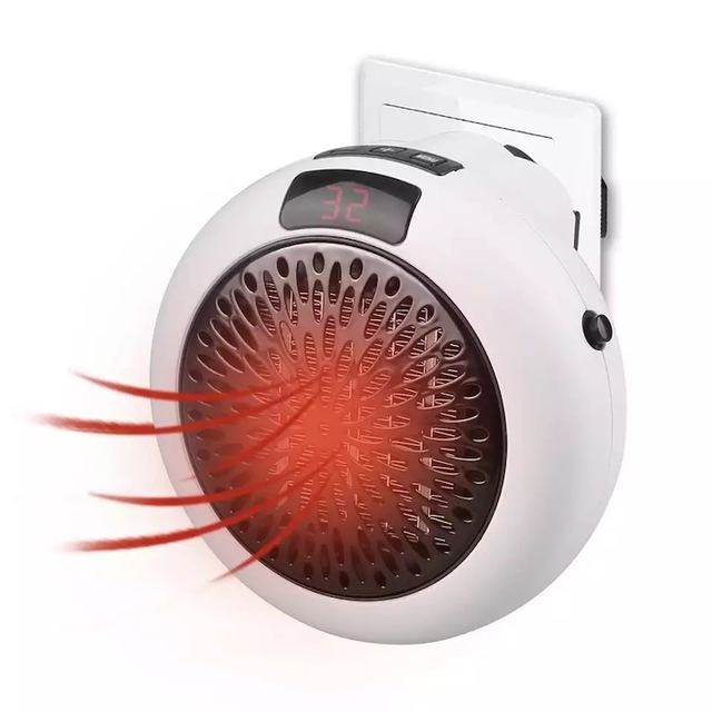 Home Heater Portable Electric Air Heater 2S Fast Heating Warm Fan Desktop for Winter Household Bathroom