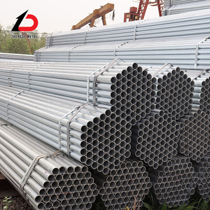 Le tuyau d'acier galvanisé plongé à chaud d'ASTM A53 A500 a soudé le tube galvanisé Z120 Z275 rond/tuyau galvanisé acier de Gi de place - Product Image 4