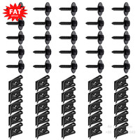50 pièces M4.2 universel garde-boue revêtement vis U écrou Kit moteur Splash bouclier vis à tête hexagonale U Clips automobile corps vis Clips