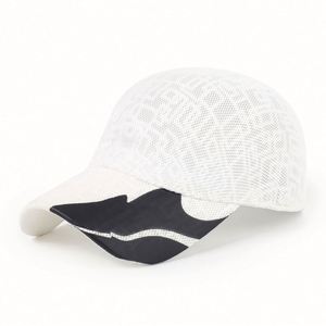หมวกเบสบอลตาข่ายแบบแห้งเร็วสำหรับฤดูร้อน ขายส่ง หมวกกีฬาวิ่ง หมวกแคมป์ปิ้ง หมวกเบสบอลแบบกำหนดเองได้ - Product Image 3