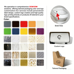 Inodoro Moderno de Cerámica, Sanitario Higiénico, con Descarga por Gravedad, Cuadrado, de Una Pieza, para Baño - Product Image 5