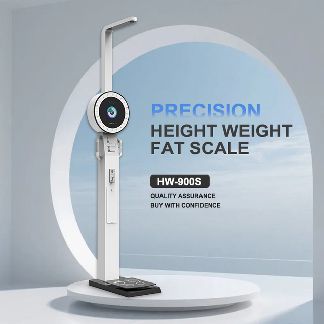 LEKA HW-900S New Mode Advanced Technology Hospital Body Analyzer Machine Steel Construction LCD Touch Screen 0.1kg OEM/ODM