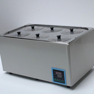 Chauffe-eau thermostatique électrique numérique à température constante de laboratoire, <span class=keywords><strong>huile</strong></span>, double usage, 6 trous, <span class=keywords><strong>bain</strong></span>-marie à 200 degrés - Product Image 2