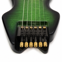 Guitare D-330 sans tête 6 cordes 24 frettes compacte avec micros H-H Corps Okoume Pont de réglage pour guitaristes nomades Sunburst